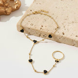 Heart hand chain