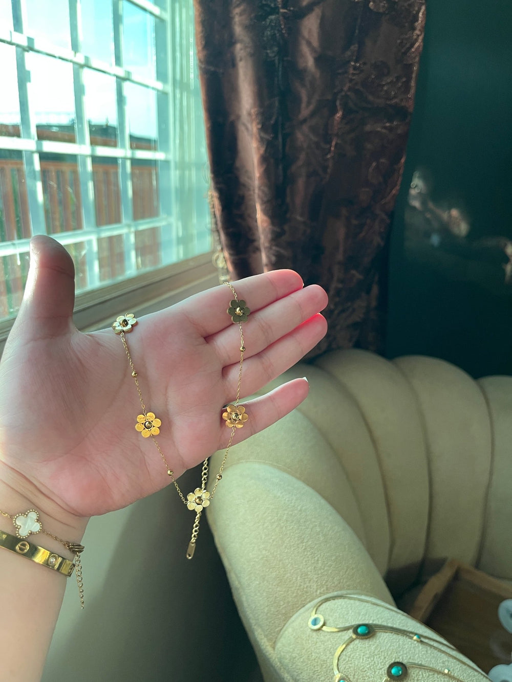 Flowers necklace - Rare Jewels
