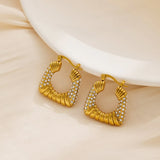 Square stone hoop