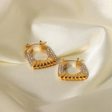 Square stone hoop