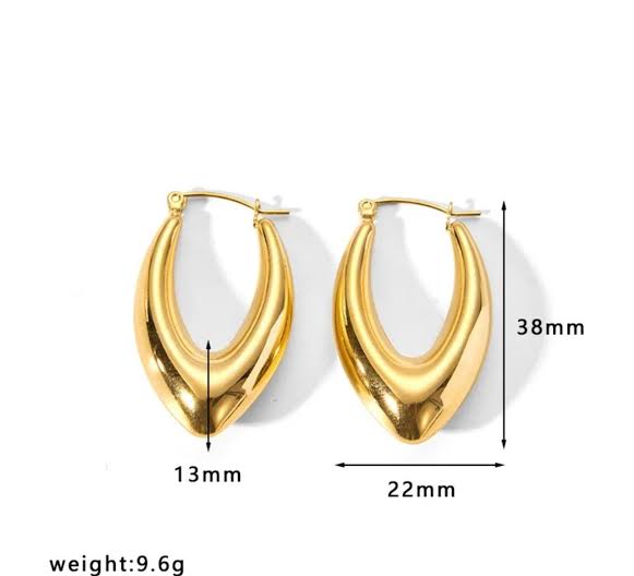 Oval hoops