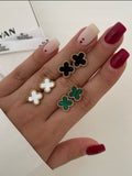 Bundle of three Vancleef studs - Rare Jewels