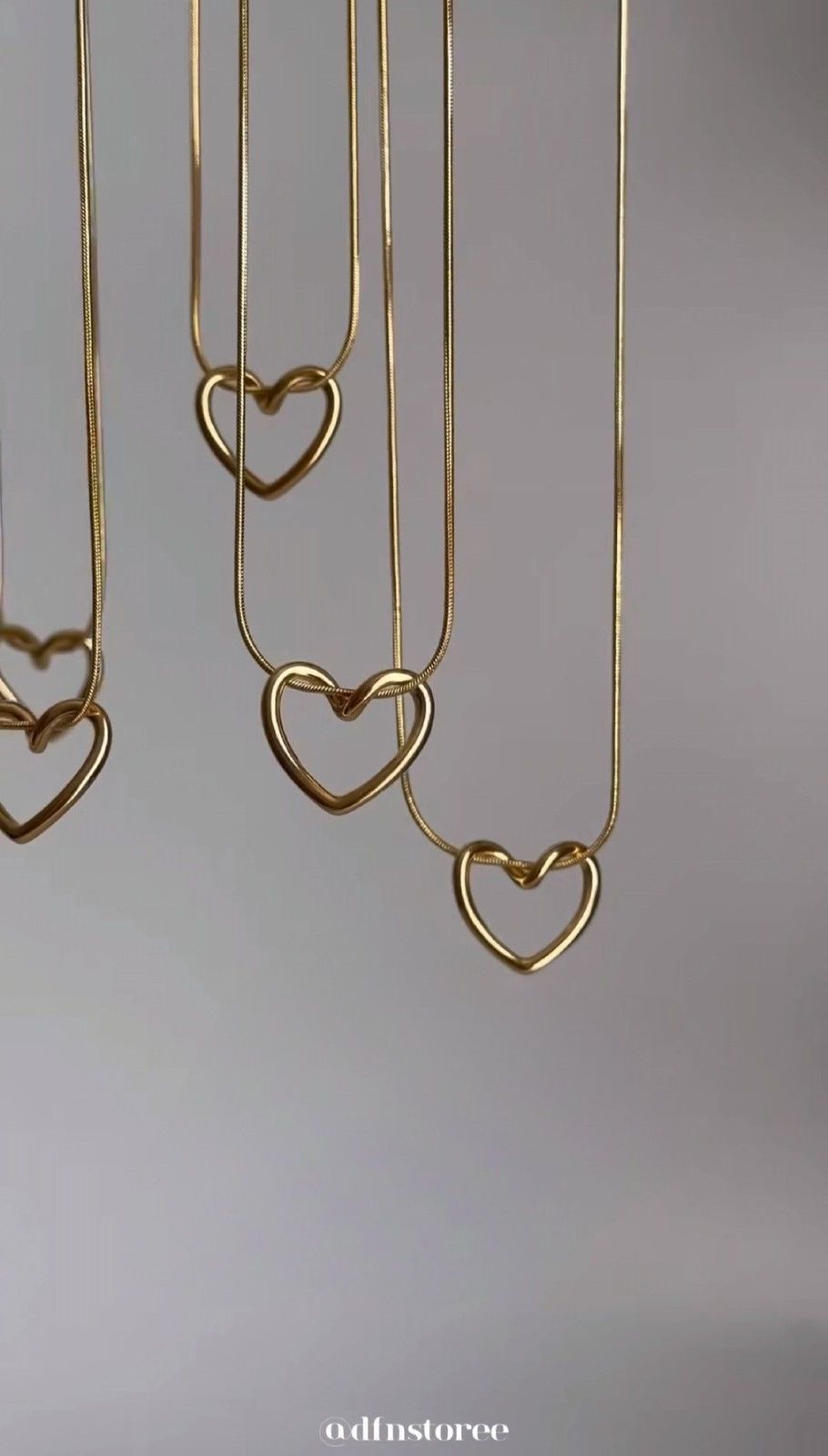 Elegant Gold Heart Pendant Necklace - Rare Jewels