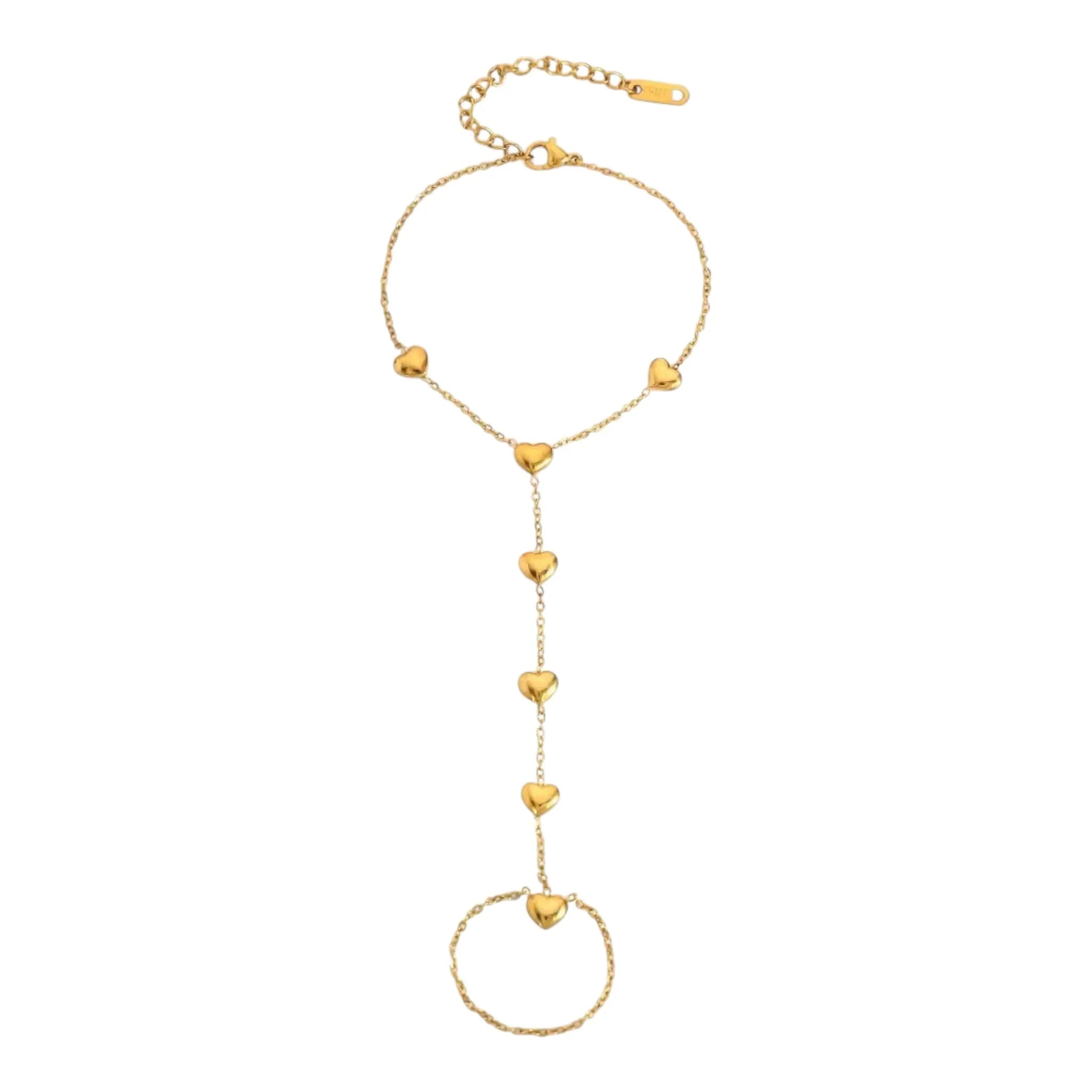 Heart hand chain - Rare Jewels