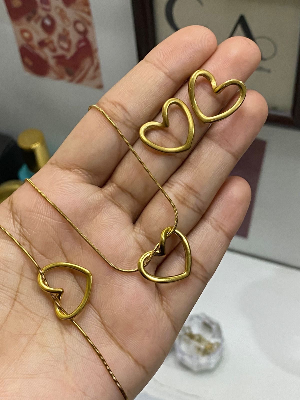 Heart set - Rare Jewels