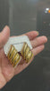 Twisted Croissant studs