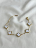 Vancleef white pearl bracelet - Rare Jewels