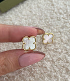 Vancleef white stud - Rare Jewels