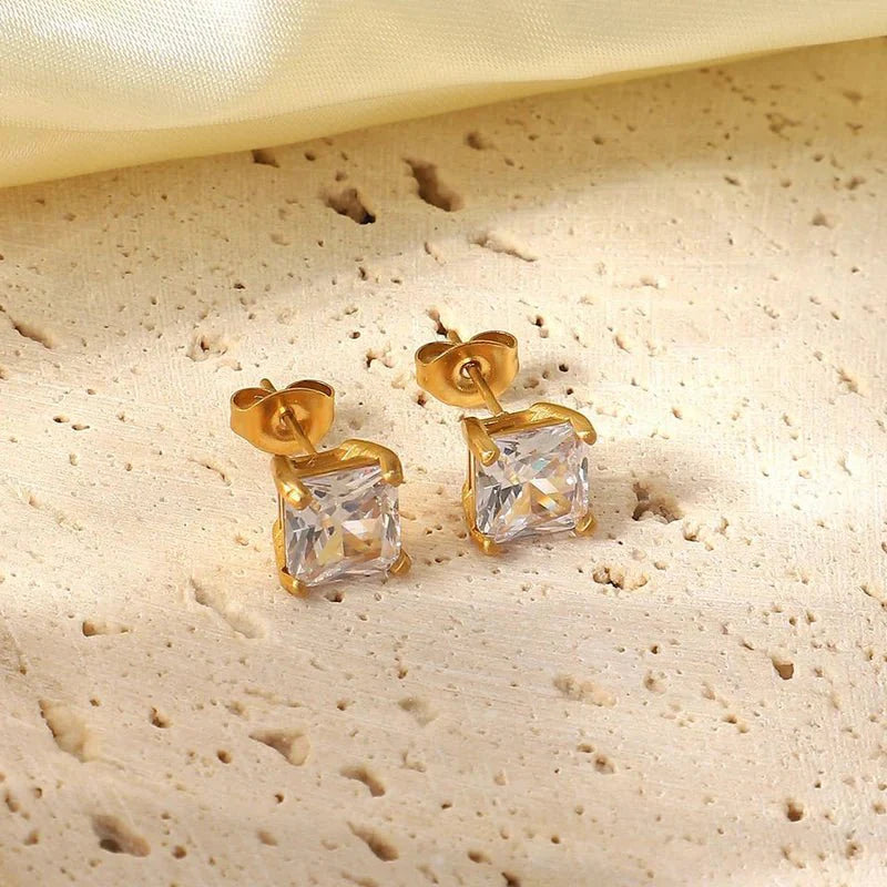 Zircon studs - Rare Jewels
